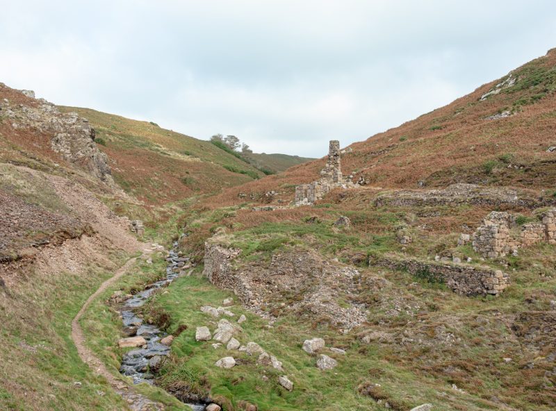 View up the Kenidjack Valley from Boswedden Mine above Porth Ledden 01_10_24-